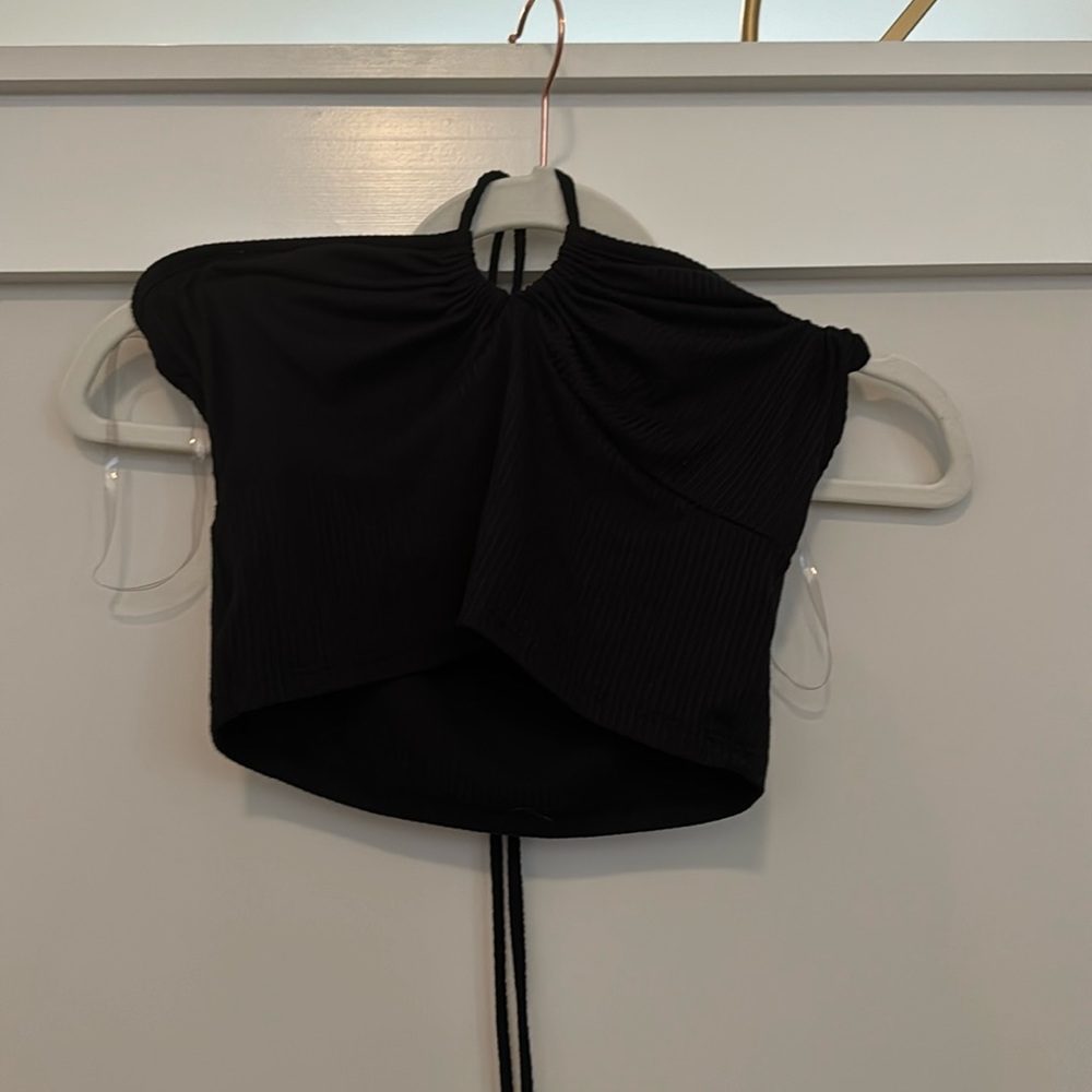 Black Crop Top